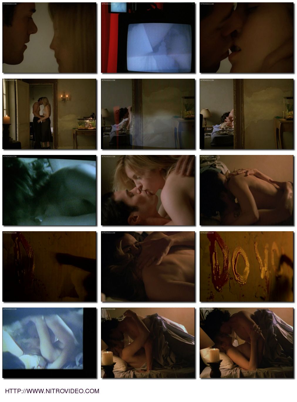 Sexy nude collage of Kelly Rutherford in Angels Don't Sleep Here - Vid...