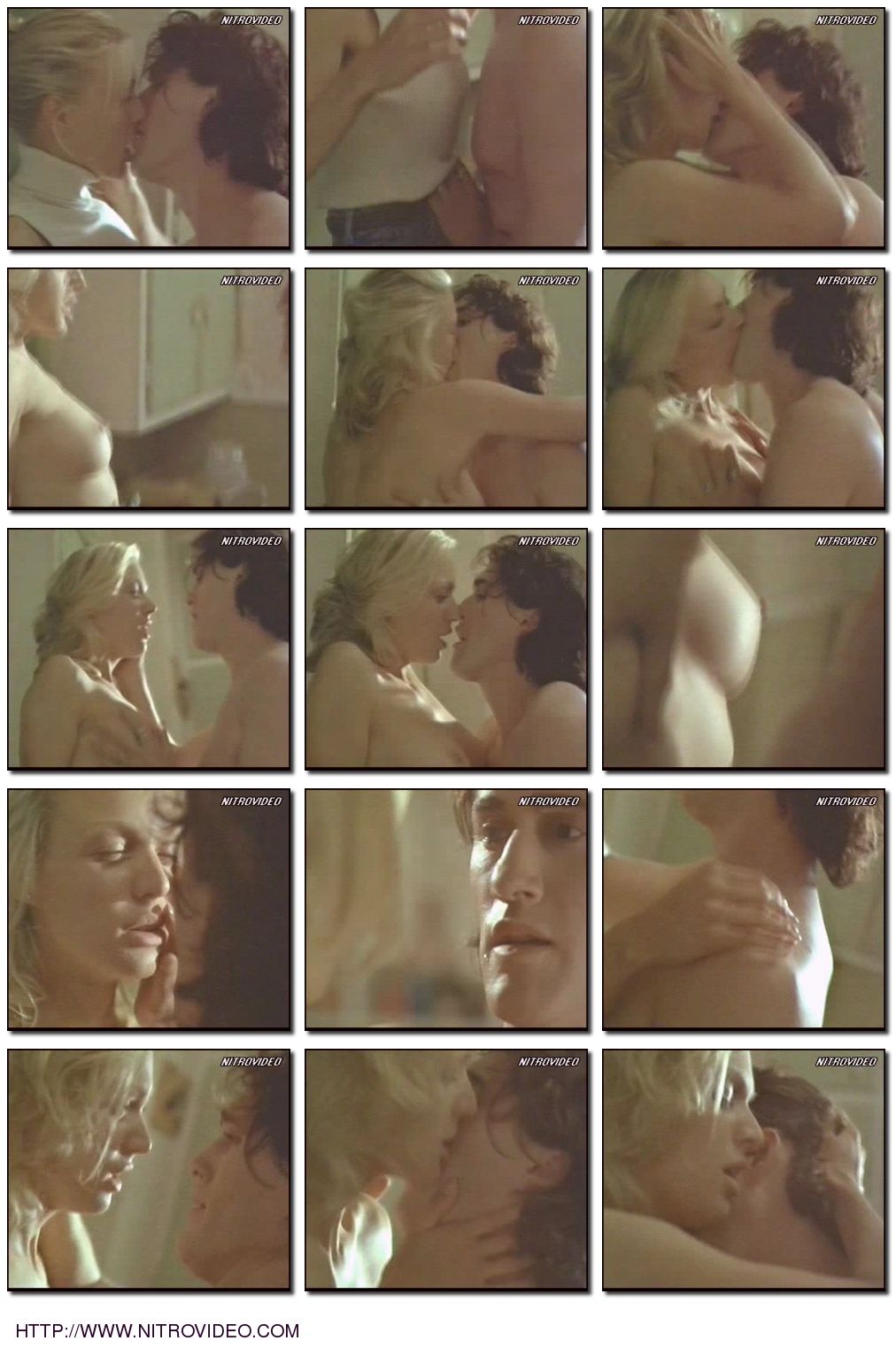 Sexy nude collage of Kristin Lehman in Bleeders - Video Clip #01. 