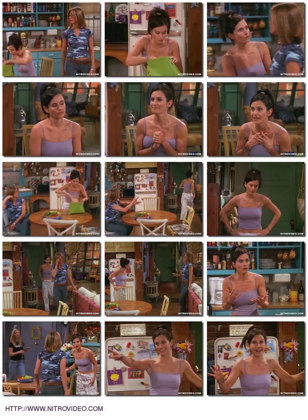 Nude monica from friends The Best. 
