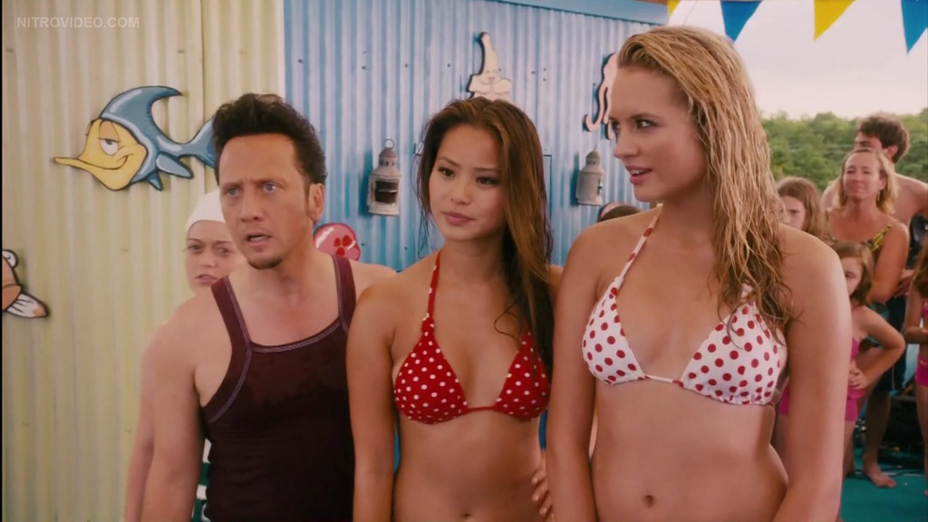 Jamie Chung, Madison Riley nude or sexy in Grown Ups HD - Video Clip #09.