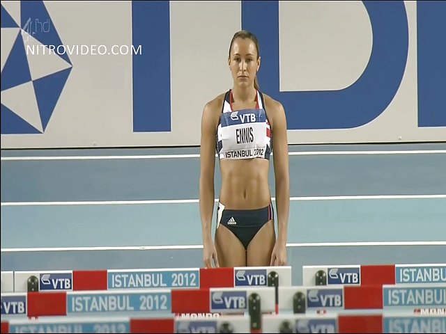 Jessica Ennis Nude In Jessica Ennis At World Indoor Pentathalon Championships Hd Video Clip
