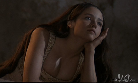 Juliet romeo 1968 boobs and Olivia Hussey