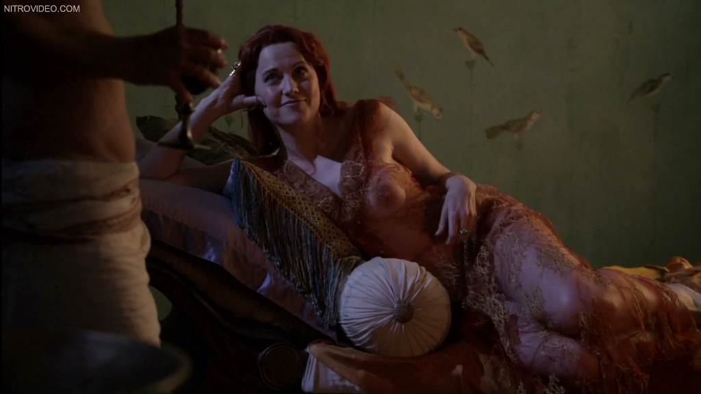 Lucy lawless spartacus topless