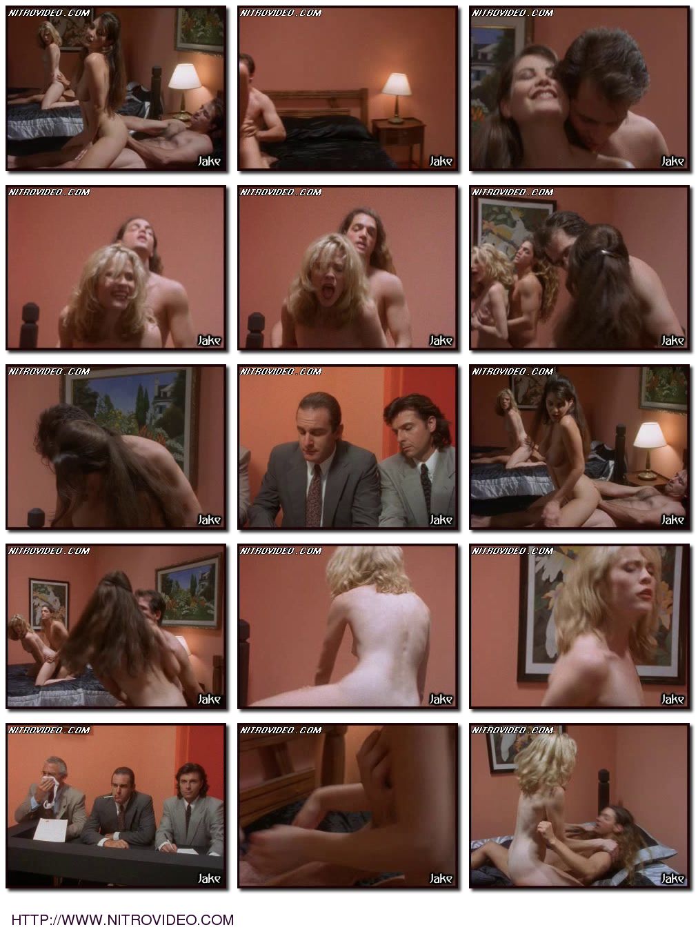 Sexy nude collage of Gabriella Hall, Sheila Vale in The Erotic Misadventure...