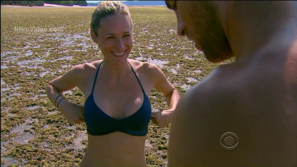 Candice Woodcock nude or sexy in Survivor: Blood Vs Water HD - Video Clip #...