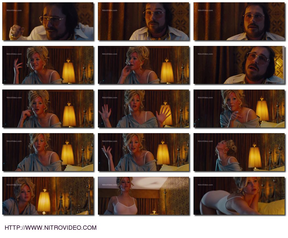 Sexy nude collage of Jennifer Lawrence in American Hustle - Video Clip #07....