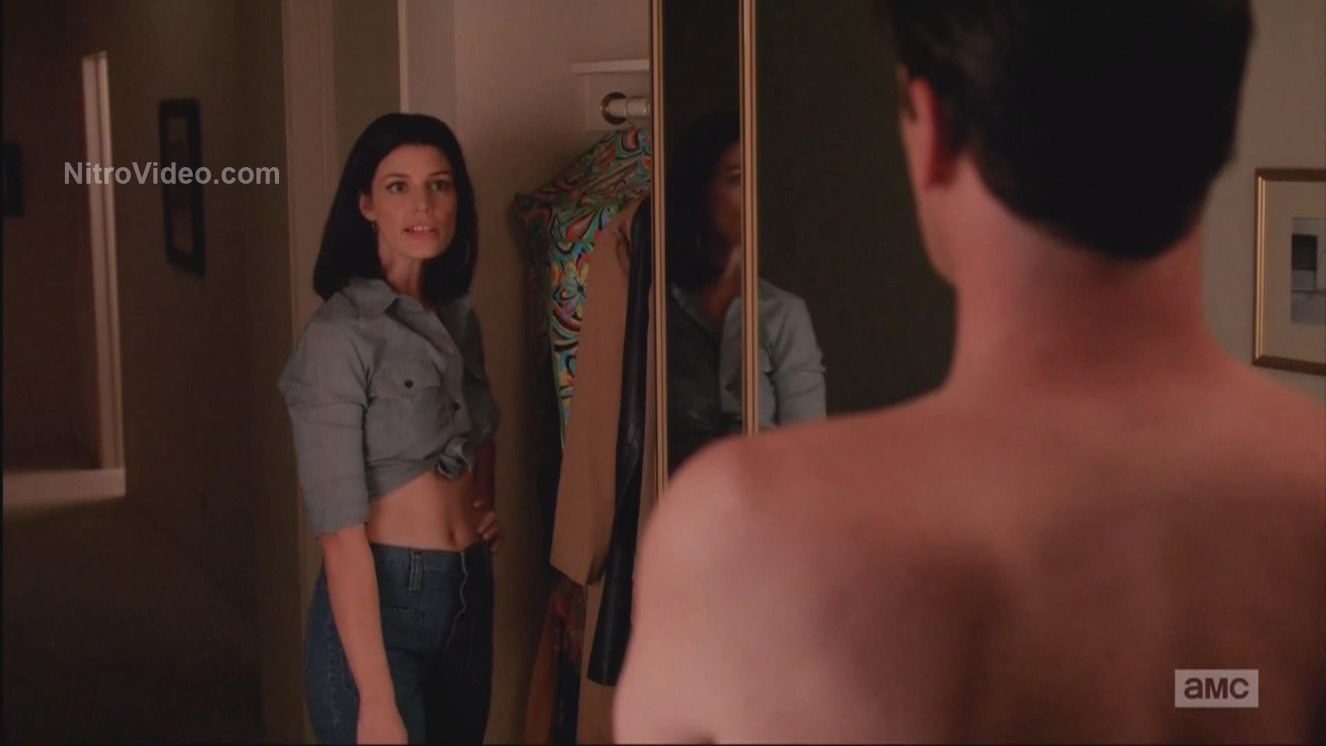 Jessica Pare nude or sexy in Mad Men: The Strategy - Video Clip #02.