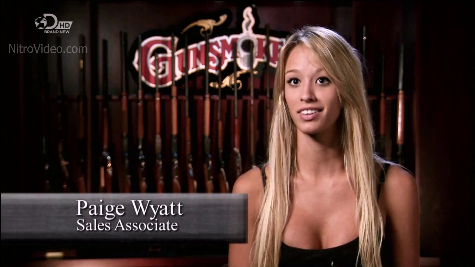 Paige Wyatt nude or sexy in America Guns - Video Clip #02.
