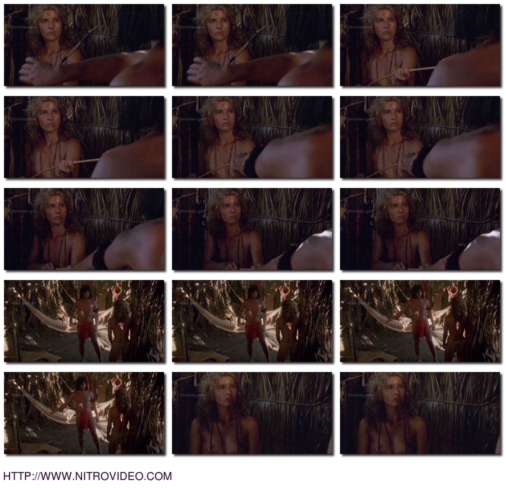 Sexy nude collage of Elvire Audray in Movie: White Slave.