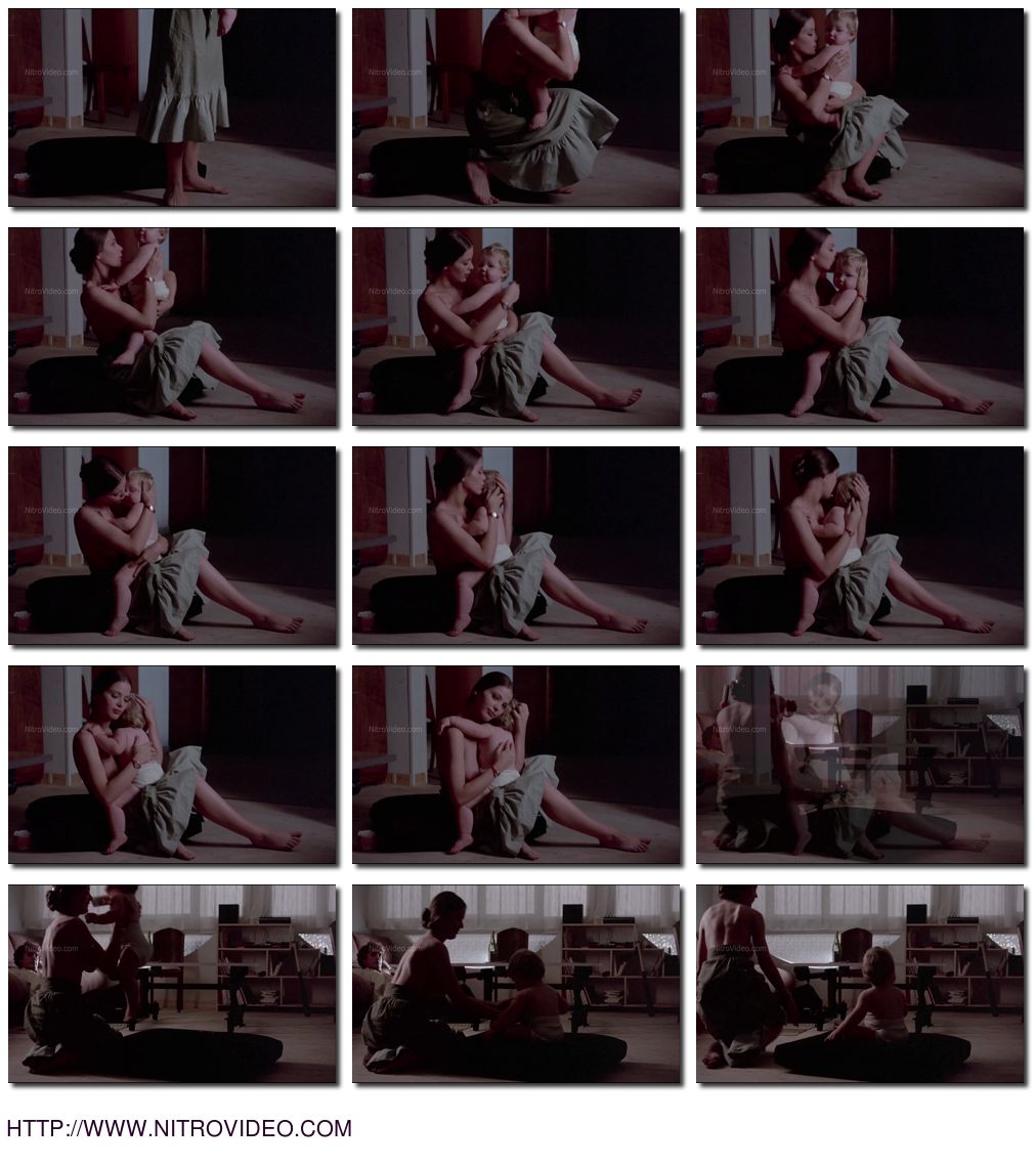 Sexy nude collage of Ornella Muti in Movie: La derniere femme.